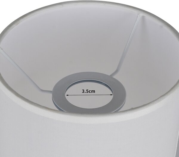 Brilagi - Stínidlo ke stolní lampě TABLON E27 pr. 14 cm bílá