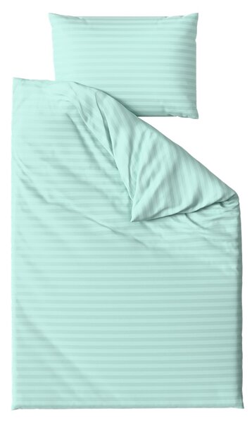 Hotelové povlečení z mikrovlákna JASMINE mentolové - proužek 2 cm, hotelová kapsa Rozměr povlečení: 70 x 90 cm | 140 x 200 cm