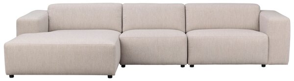 Rowico Bouclé rohová pohovka WILLARD 312 cm, levá