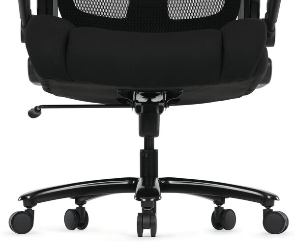 Ergonomická kancelářská židle AIR - černá síťovina / látka / nosnost 180 kg
