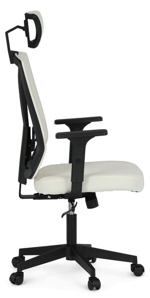 Ergonomická kancelářská židle ARLO - béžová látka
