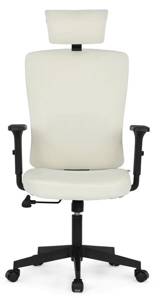 Ergonomická kancelářská židle ARLO - béžová látka