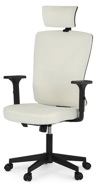 Ergonomická kancelářská židle ARLO - béžová látka