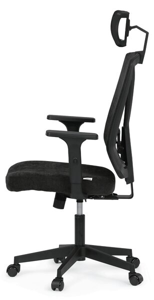 Ergonomická kancelářská židle ARLO - černá látka