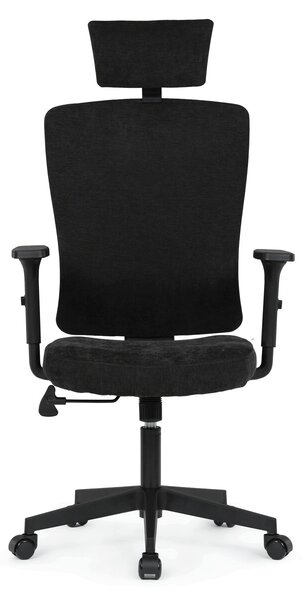 Ergonomická kancelářská židle ARLO - černá látka