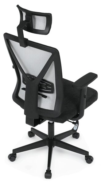 Ergonomická kancelářská židle ARLO - černá látka