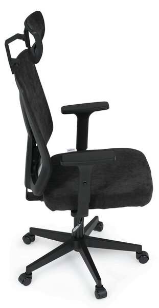 Ergonomická kancelářská židle ARLO - černá látka