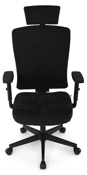 Ergonomická kancelářská židle ARLO - černá látka