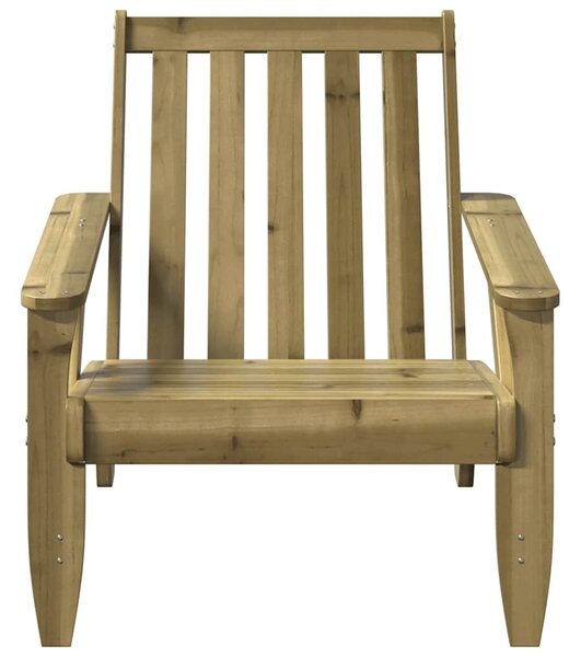 Zahradní židle Adirondack 75x77x77 cm impregnovaná borovice