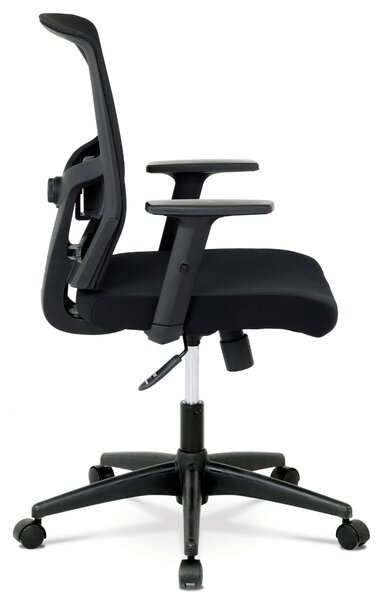 Ergonomická kancelářská židle VALERIO - černá síťovina