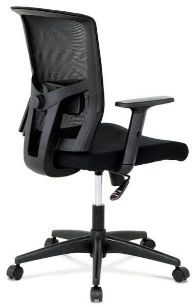 Ergonomická kancelářská židle VALERIO - černá síťovina