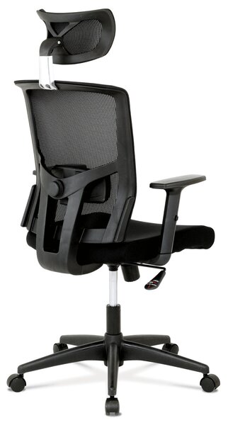 Ergonomická kancelářská židle RELORA - černá síťovina