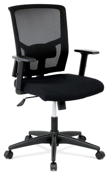 Ergonomická kancelářská židle VALERIO - černá síťovina