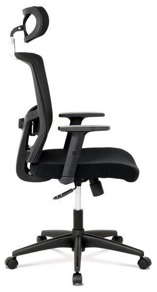 Ergonomická kancelářská židle RELORA - černá síťovina