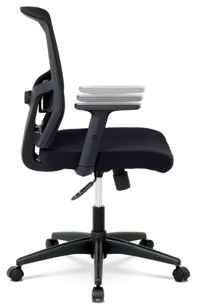 Ergonomická kancelářská židle VALERIO - černá síťovina