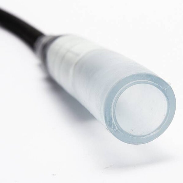 DECOLED Přípojka mezi LED hadicí a Easy Fix 0,25 m, bílý, samčí, IP67