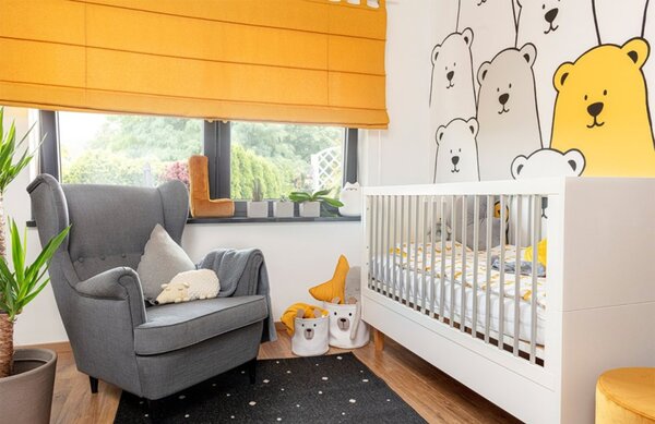 Yellow Tipi Cihlově oranžový sametový polštář písmeno L 40 cm