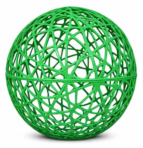 3D koule Fiberglass, pr. 50 cm, zelená, nesvětelná