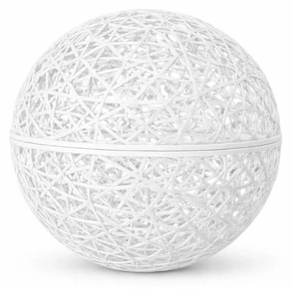 3D koule Fiberglass, pr. 25 cm, bílá, nesvětelná