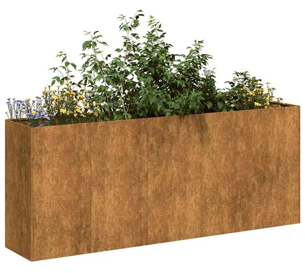 Truhlík Rusty 200x40x80 cm Zvětralá ocel