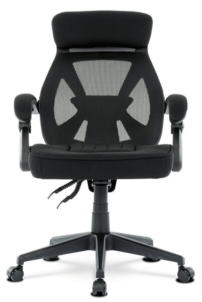 Ergonomická kancelářská židle VIGELTI - černá síťovina