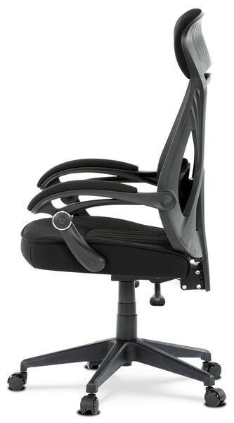 Ergonomická kancelářská židle VIGELTI - černá síťovina