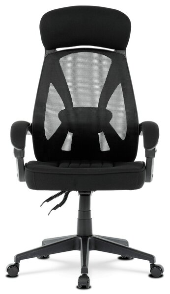 Ergonomická kancelářská židle VIGELTI - černá síťovina