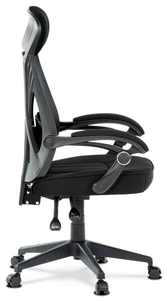 Ergonomická kancelářská židle VIGELTI - černá síťovina