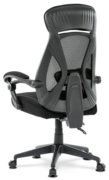 Ergonomická kancelářská židle VIGELTI - černá síťovina