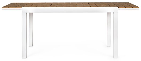 Bizzotto Hliníkový rozkládací zahradní stůl Elias 140/200 x 90 cm