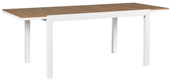 Bizzotto Hliníkový rozkládací zahradní stůl Elias 140/200 x 90 cm