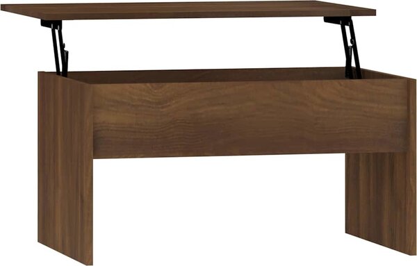 VidaXL Konferenční stolek 80 x 50,5 x 41,5 cm kompozitní dřevo [809642] Barva: dub sonoma