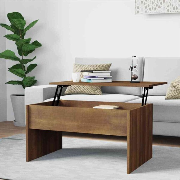 VidaXL Konferenční stolek 80 x 50,5 x 41,5 cm kompozitní dřevo [809642] Barva: dub sonoma