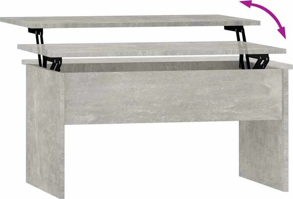 VidaXL Konferenční stolek 80 x 50,5 x 41,5 cm kompozitní dřevo [809642] Barva: dub sonoma
