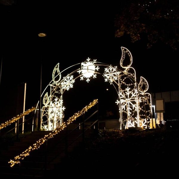 DECOLED Easy Fix LED Neon hadice venkovní, 50 m, D-TYP jednostranný, ledově bílá, 3000 diod, bílý kabel, IP67, cívka