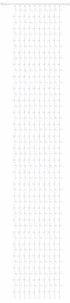 DECOLED Easy Fix LED světelný závěs venkovní, 100 × 700 cm, ledově bílá, 600 diod, bílý kabel, IP67, prodlužovací