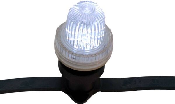 DECOLED LED žárovka LFB, FLASH, ledově bílá, patice B22, IP44