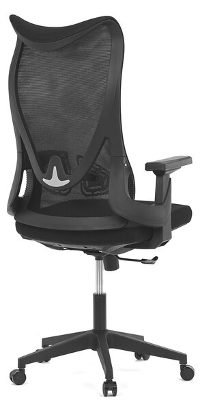 Ergonomická kancelářská židle SOSA - černá síťovina
