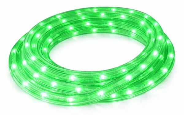 DECOLED Easy Fix LED hadice venkovní, 1 m, zelená, 30 diod, IP44, metráž