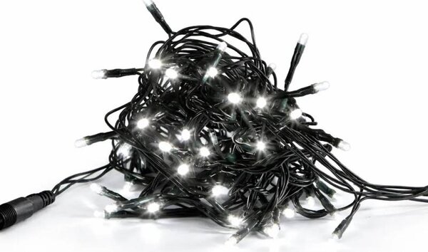 DECOLED LED světýlka na stromeček 20 m ledově bílá IP44, vč. zdroje Hobby Line