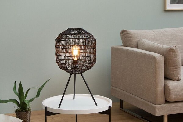 Stolní lampa Hash / černá