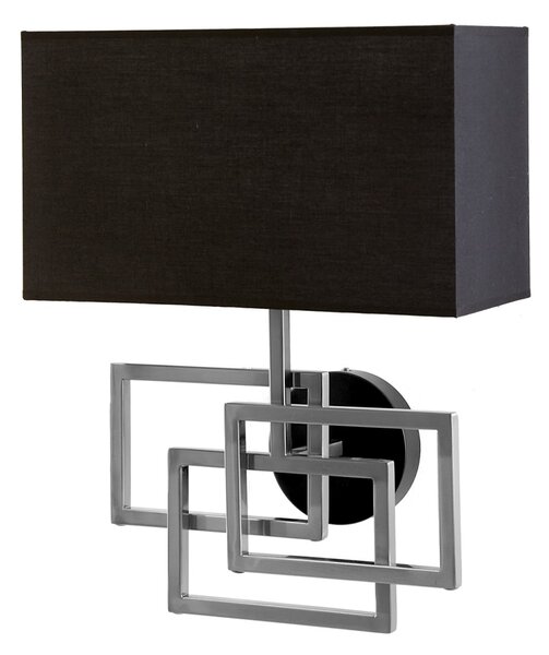 Designová nástěnná lampa Calanthe stříbrná