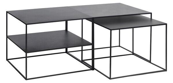 Designový konferenční stolek Kalean 65 cm černý