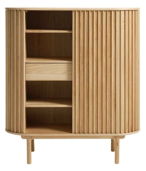Designová skříňka Wally 125 cm přírodní dub