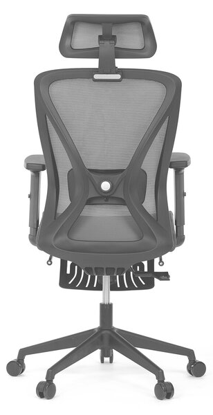 Ergonomická kancelářská židle ROJAS - šedá síťovina