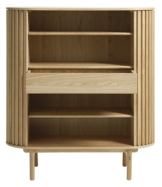 Designová skříňka Wally 125 cm přírodní dub