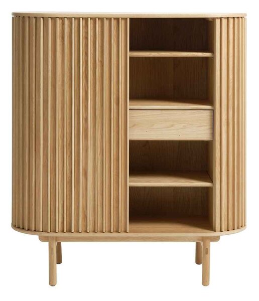 Designová skříňka Wally 125 cm přírodní dub