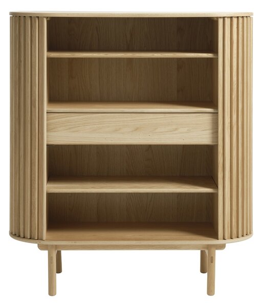 Designová skříňka Wally 125 cm přírodní dub