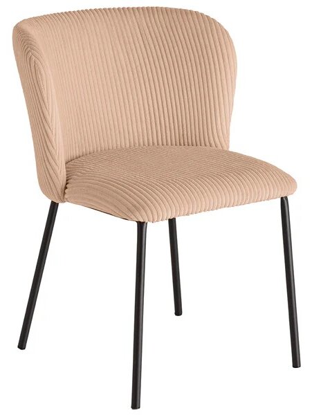 Designová jídelní židle Bayram růžová