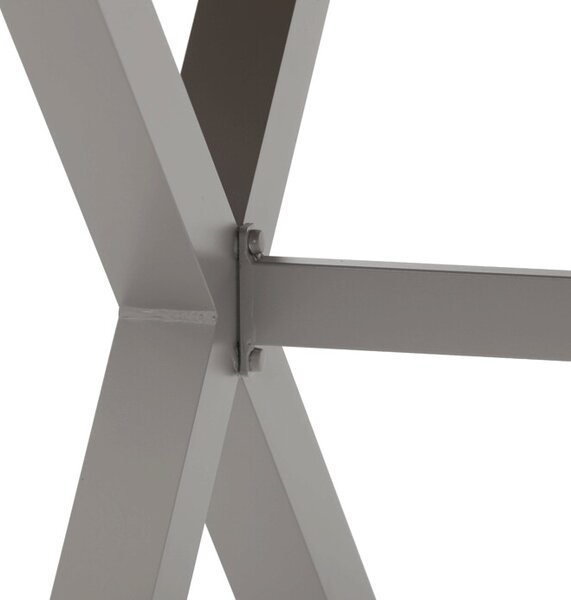 Zahradní stůl DURA – 180x100, polywood, světlý dub, hliník